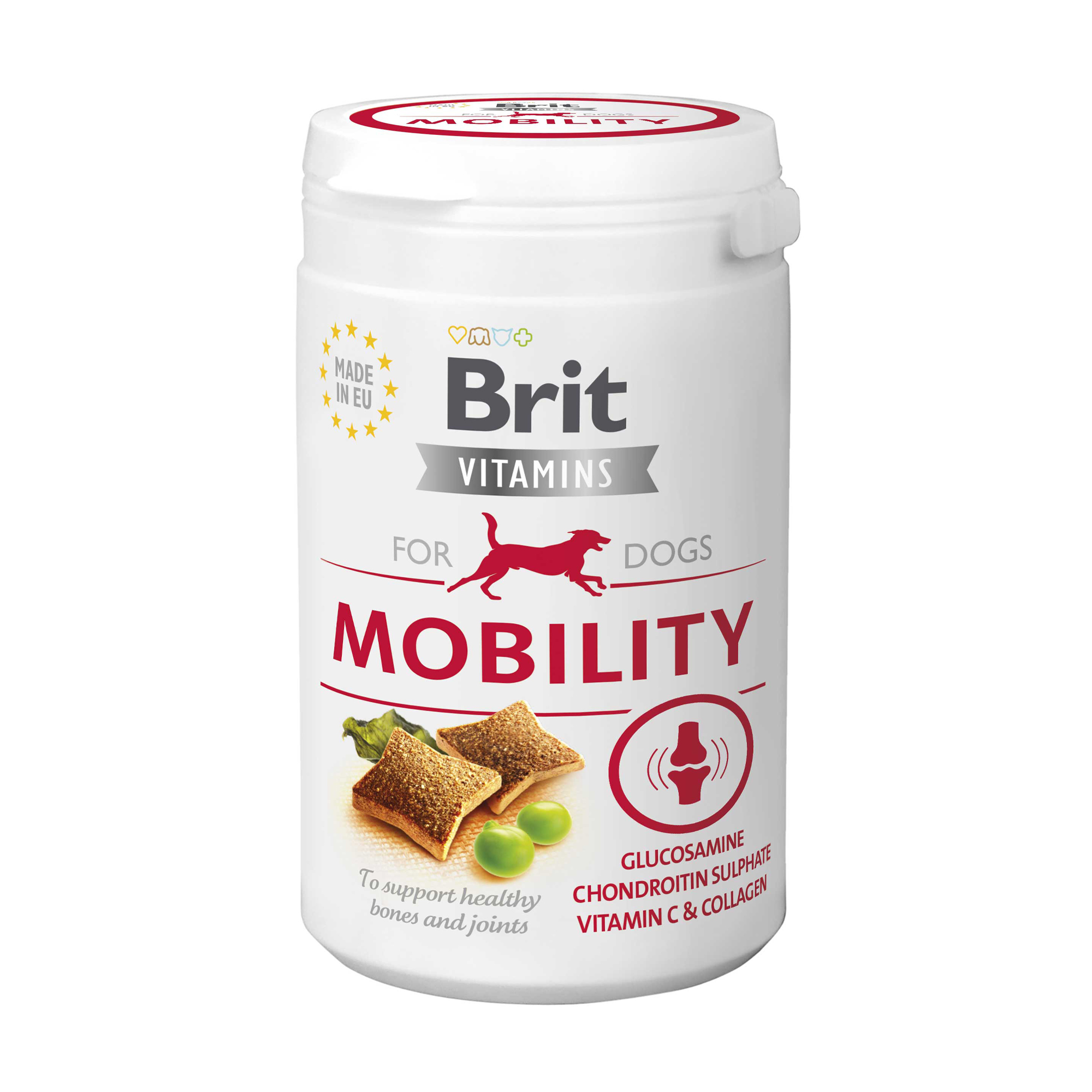 Вітаміни для собак Brit Vitamins For Dogs Mobility для суглобів, 150 г